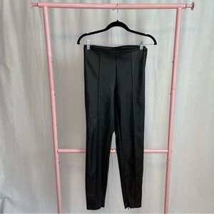 Zara Faux Leather Pants size M